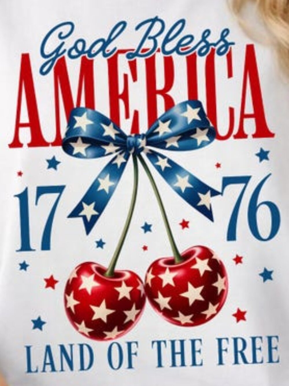 4th of July Shirt, 250th Anniversary Shirt, God Bless America Tee - Picture 2 of 4